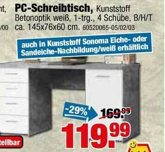 SB Lagerkauf Pc-schreibtisch Angebot