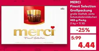 Kaufland Merci Finest Selection Großpackung 400 g Packg. Angebot