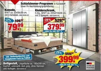 SB Lagerkauf Schlafzimmer-programm Angebot