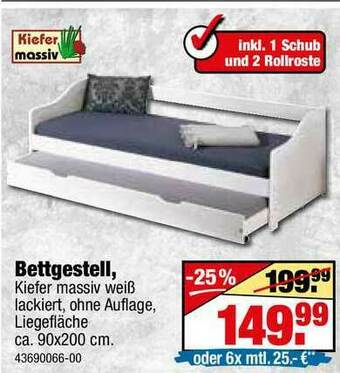 SB Lagerkauf Bettgestell Angebot