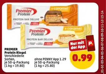 PENNY Premier protein riegel Angebot