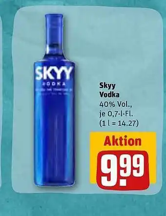 REWE Kaufpark Skyy vodka Angebot