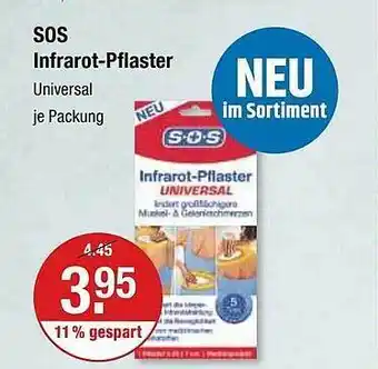 V Markt Sos infrarot-pflaster Angebot