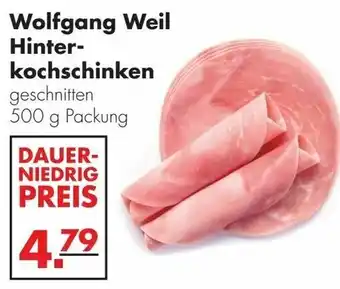 Handelshof Wolfgang Weil Hinterkochschinken 500g Angebot