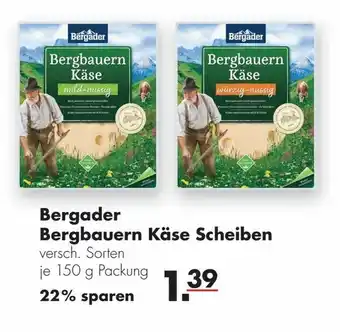 Handelshof Begader Bergbauern Käse Scheiben 150g Angebot