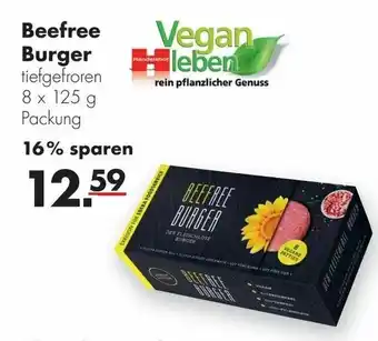 Handelshof Beefree Burger 8x125g Angebot