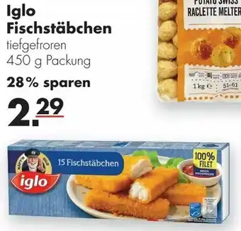 Handelshof Iglo Fischstäbchen 450g Angebot