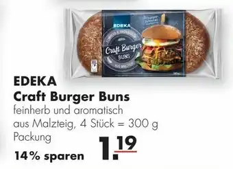 Handelshof Edeka Craft Burger Buns 300g Angebot