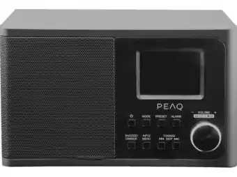 MediaMarkt Peaq pdr 170 bt-b dab+ radio, dab+, fm, schwarz Angebot