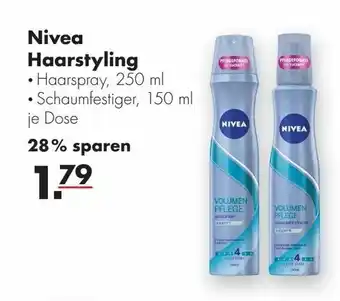 Handelshof Nivea Haarstyling 250ml oder 150ml Angebot