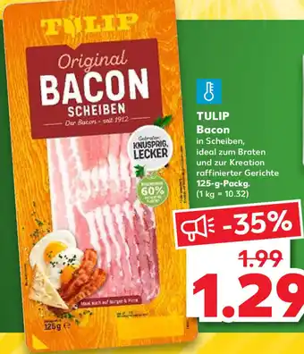 Kaufland Tulip Bacon 125 g Packg. Angebot