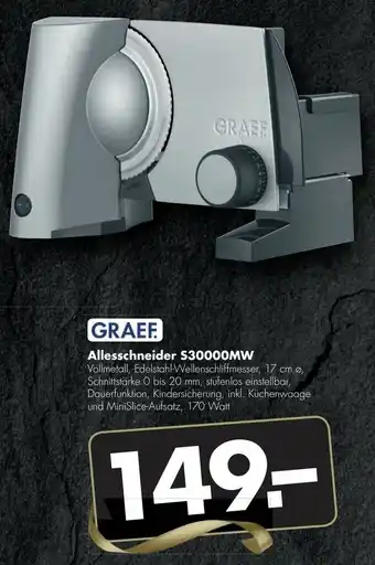 Handelshof Graef Allesschneider S30000MW Angebot