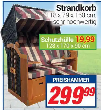 CENTERSHOP Strandkorb Angebot