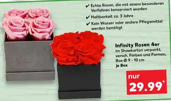 Kaufland Infinity Rosen 4er Angebot