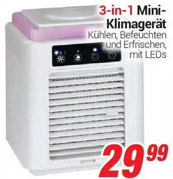 CENTERSHOP 3-in-1 Mini Klimagerät Angebot