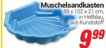 CENTERSHOP Muschelsandkasten Angebot