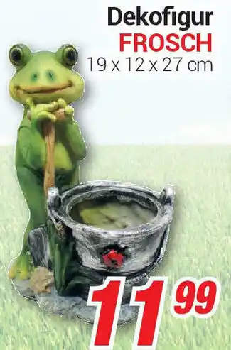 CENTERSHOP Dekofigur Frosch Angebot