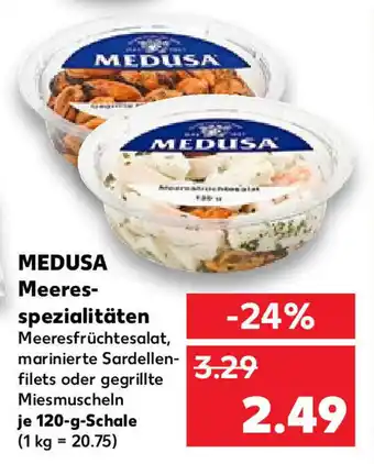 Kaufland Medusa Meerespezialitäten 120 g Schale Angebot