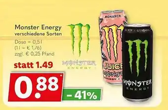 Getränkeland Monster energy Angebot