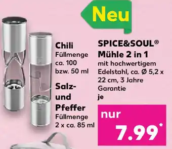 Kaufland Spice & Soul Mühle 2 in 1 Angebot