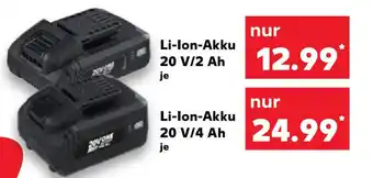 Kaufland Li-Lon-Akku 20 V/2 ah Angebot