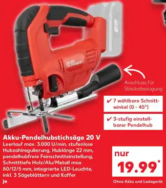 Kaufland Akku Pendelhubstichsäge 20V Angebot