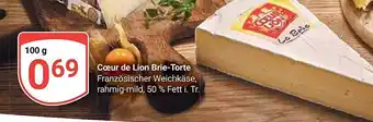 Globus Coeur de lion brie-torte Angebot