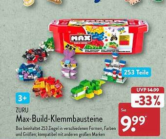 Aldi Nord Zuru max-build-klemmbausteine Angebot