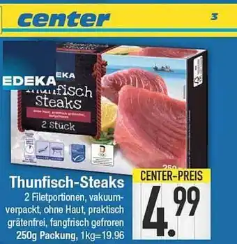 E-Center Edeka thunfisch-steaks Angebot