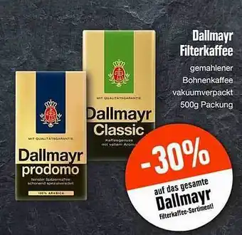 Edeka Dallmayr filterkaffee Angebot