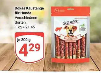 Globus Dokas kaustange für hunde Angebot