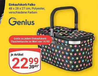 Globus Genius einkaufskorb falko Angebot