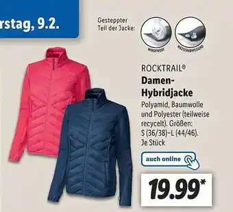 Lidl Rocktrail damen-hybridjacke Angebot