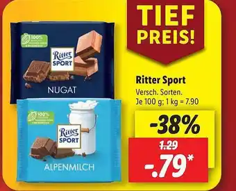 Lidl Ritter sport Angebot