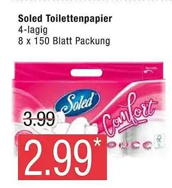 Marktkauf Soled toilettenpapier Angebot