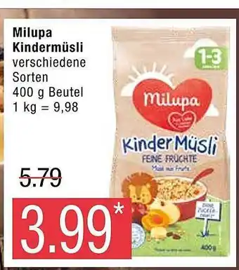 Marktkauf Milupa kindermüsli Angebot