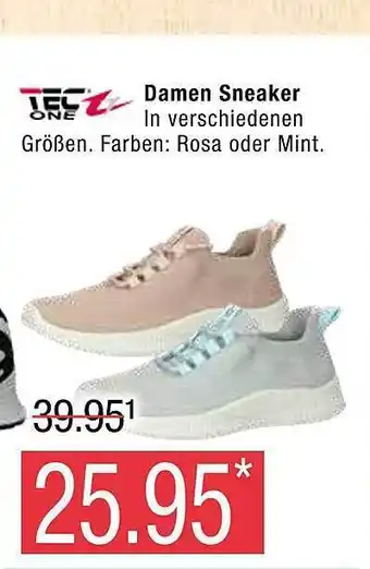 Marktkauf Tec one damen sneaker Angebot