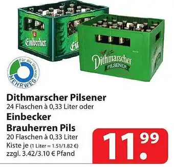 Famila Nord Ost Dithmarscher pilsener oder einbecker brauherren pils Angebot