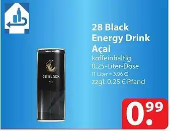 Famila Nord Ost 28 black energy drink açai Angebot