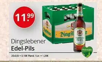 Sagasser Dingslebener edelpils Angebot