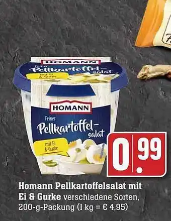 Scheck-in-Center Homann pellkartoffelsalat mit ei & gurke Angebot