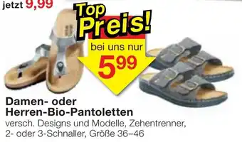 Jawoll Damen oder Herren Bio Pantoletten Angebot