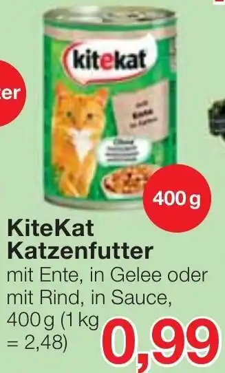 Jawoll KiteKat Katzenfutter 400 g Angebot