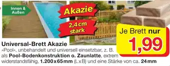 Jawoll Universal Brett Akazie>>Pool<< Angebot