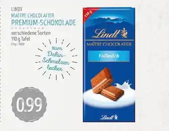 Edeka Struve Lindt maître chocolatier premium-schokolade Angebot