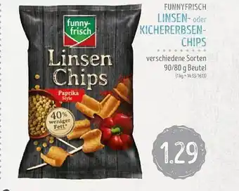 Edeka Struve Funnyfrisch linsen- oder kichererbsen-chips Angebot