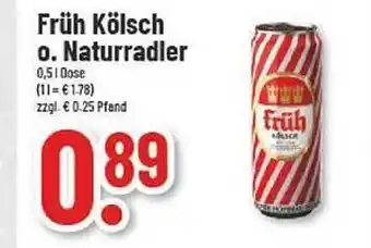 trinkgut Früh kölsch oder naturradler Angebot