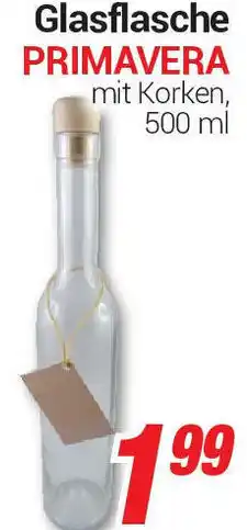 CENTERSHOP Glasflasche Primavera 500ml Angebot