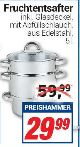 CENTERSHOP Fruchtentsafter 5L Angebot