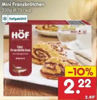 Netto Marken-Discount Mini Franzbrötchen 330 g Angebot